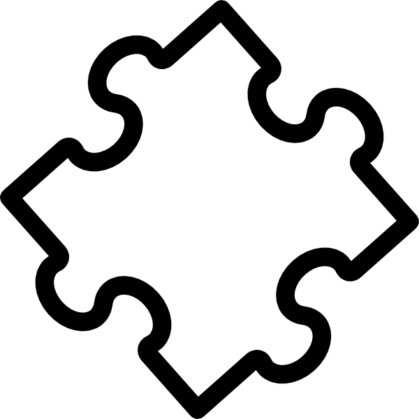 Puzzle Piece Outline | Free Download Clip Art | Free Clip Art | on ...