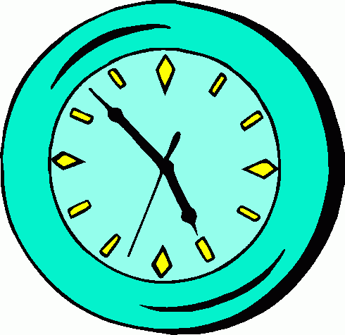 Preschool Daily Schedule Clipart
