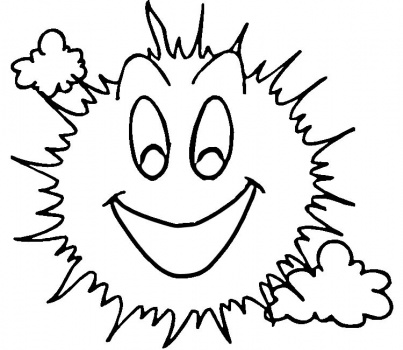 Coloring Pages for Kids: Sun Coloring Pages