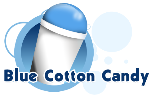 BLUE COTTON CANDY Snow Cone Syrup