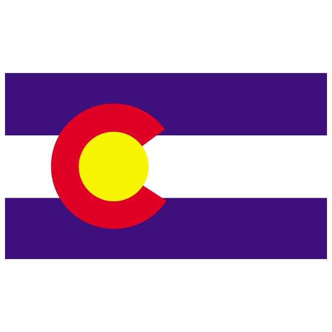 COLORADO VECTOR FLAG - Download at Vectorportal
