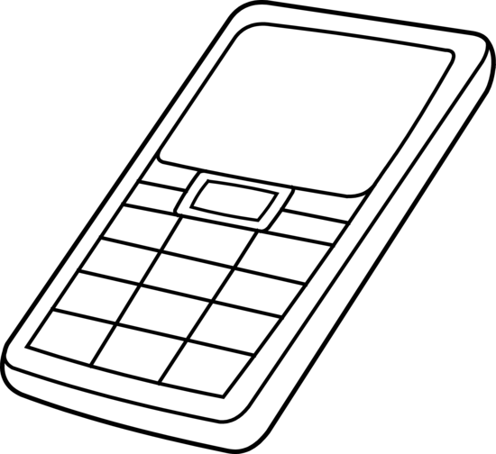 Best Photos of Cell Phone Coloring Pages - Cell Phone Color Page ...