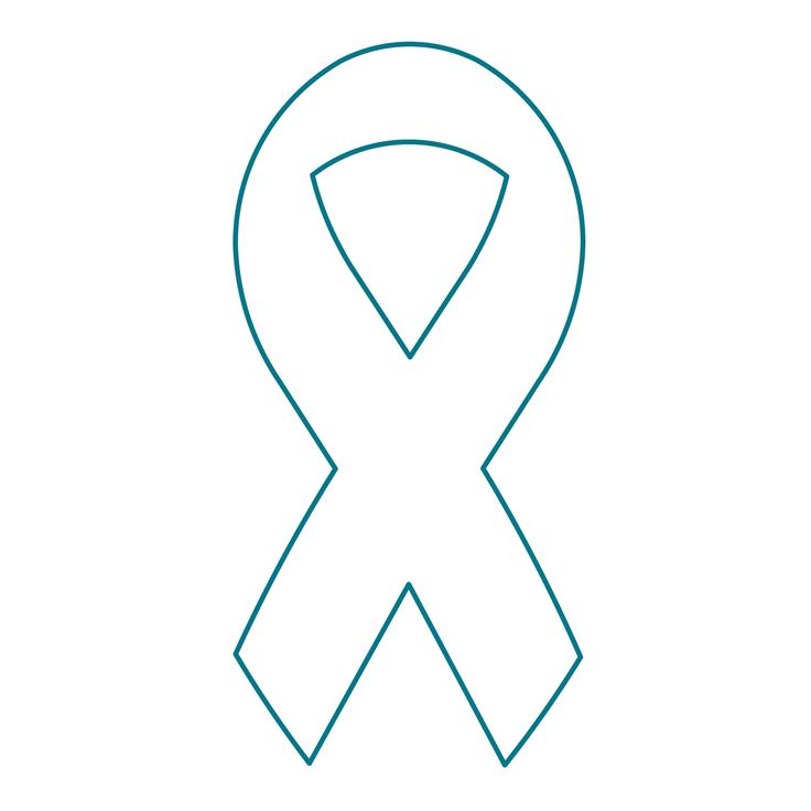 Free Printable Cancer Ribbon Template