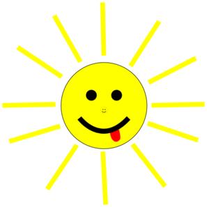 Funny Sun Face Cartoon Clip Art Vector Clip Art Online Royalty Free