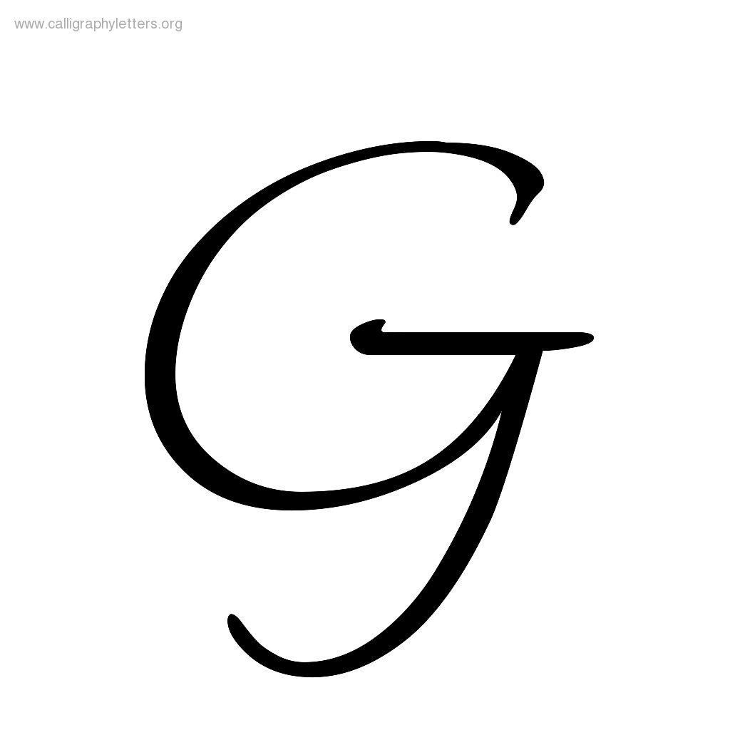 Bilbo A-Z Calligraphy Lettering Styles To Print | Calligraphy ...