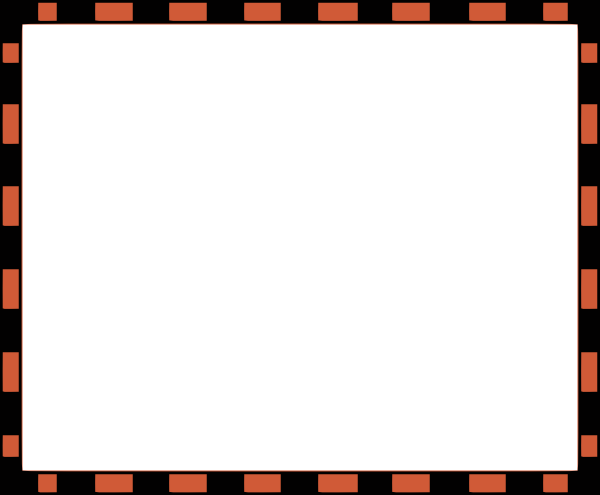 African clipart borders