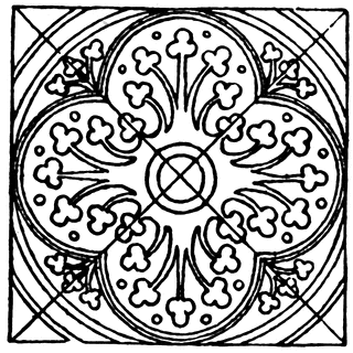 Medieval Tile Circle Pattern | ClipArt ETC
