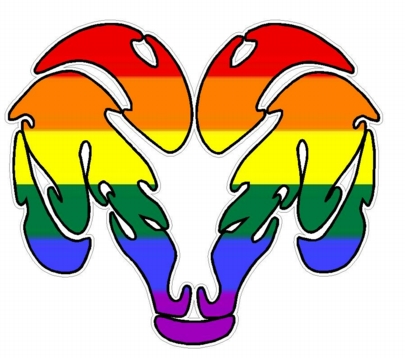Dodge Ram Tribal Logo - PRIDE FLAG, dodge decals, automotive ...