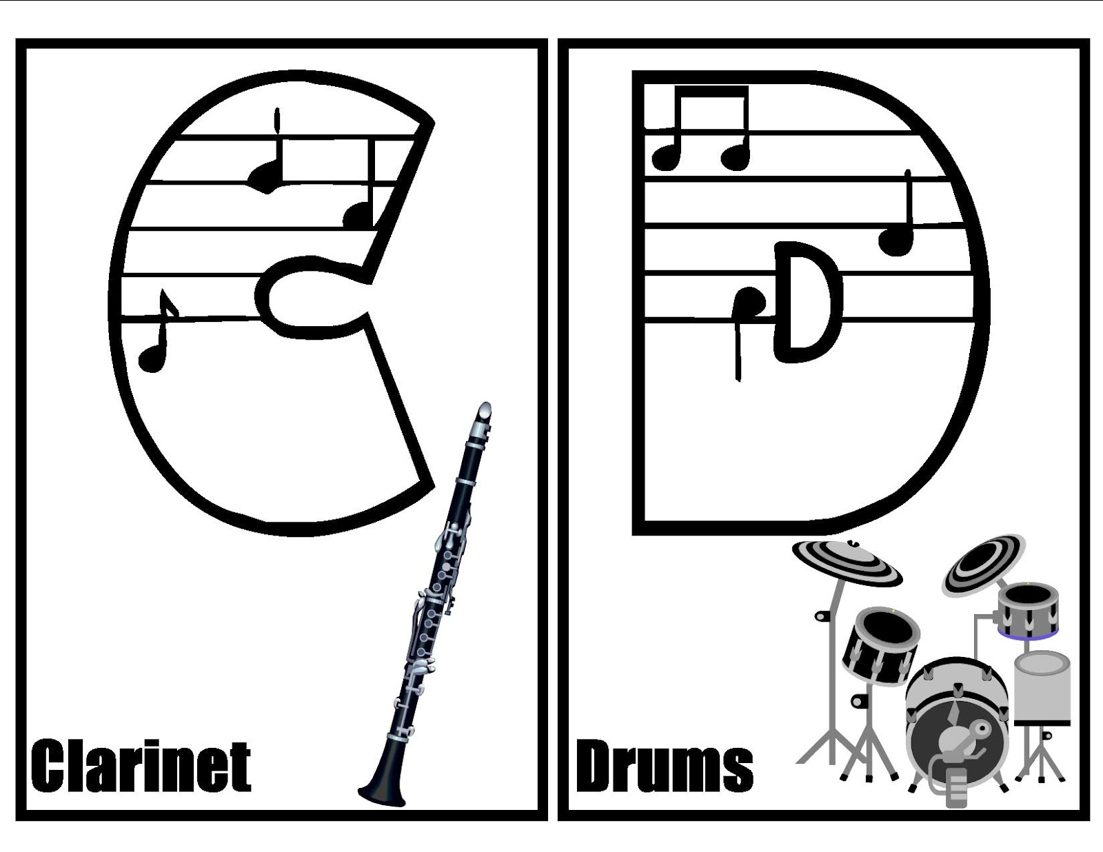 MelodySoup blog: Musical Alphabet, Music Clip Art and Music Fonts