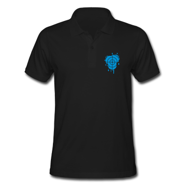 A cross-hair as a graffiti Polo Shirt ID: 19634704