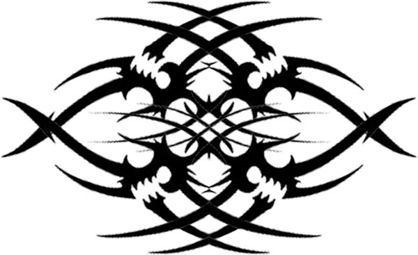 Tribal_Gothic_Flower_Tattoo_by ...