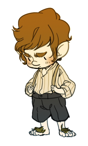 I’m afraid we’re going to be making an entirely respectable dwarf out of you, Bilbo Baggins