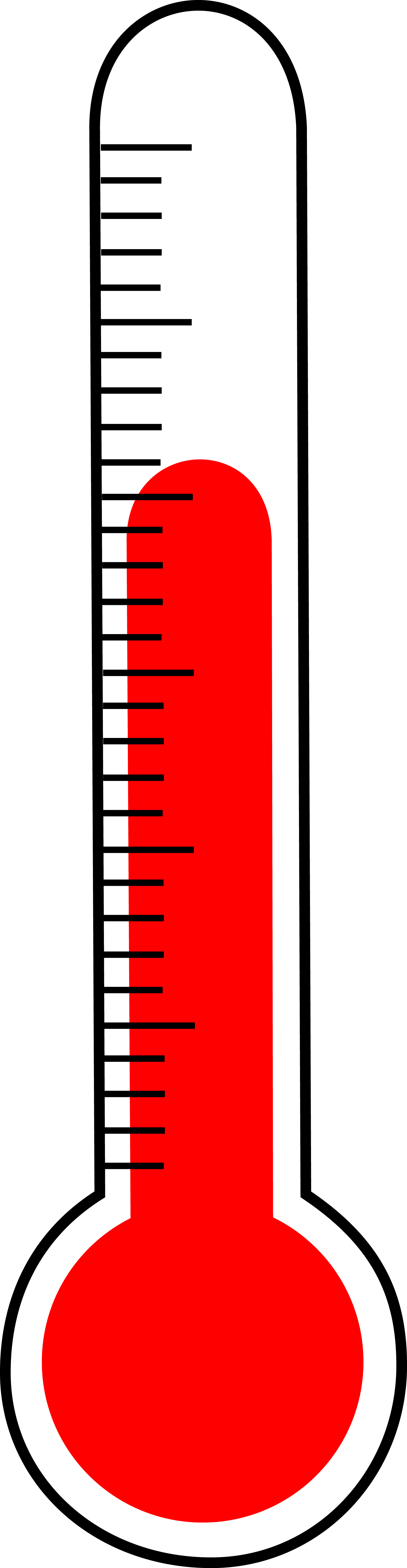 Blank Thermometer Clip Art - Free Clipart Images