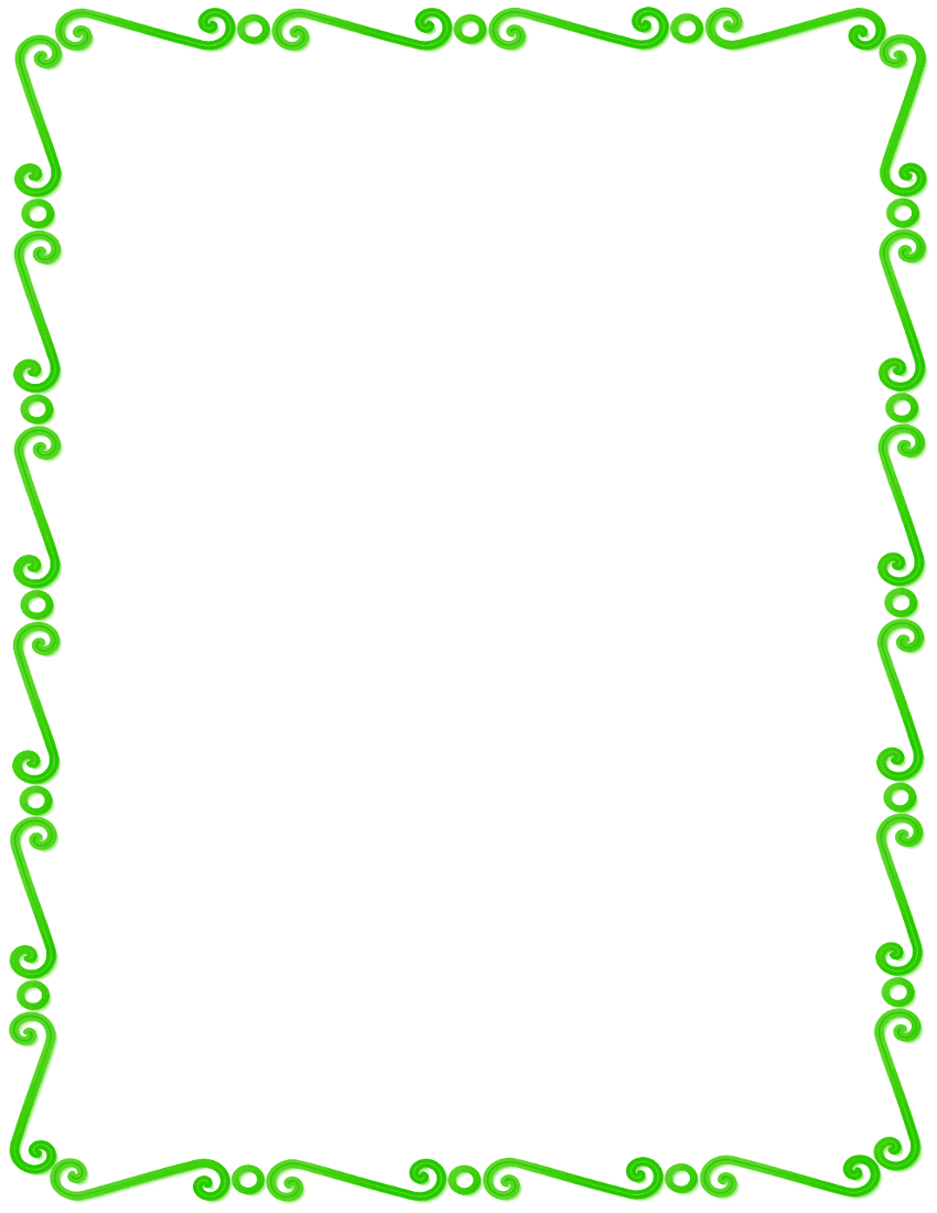Green Border Clipart - Free Clipart Images