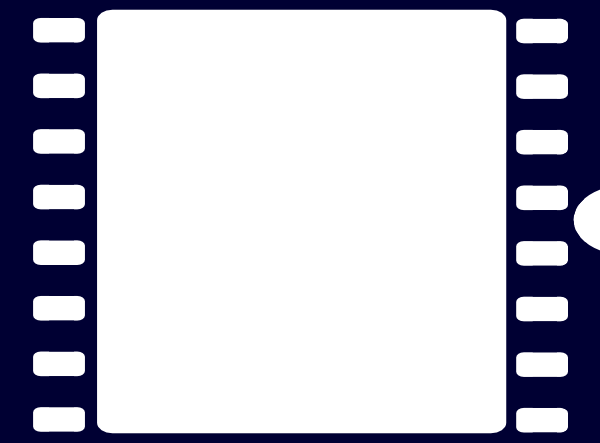 Film strip clipart vector
