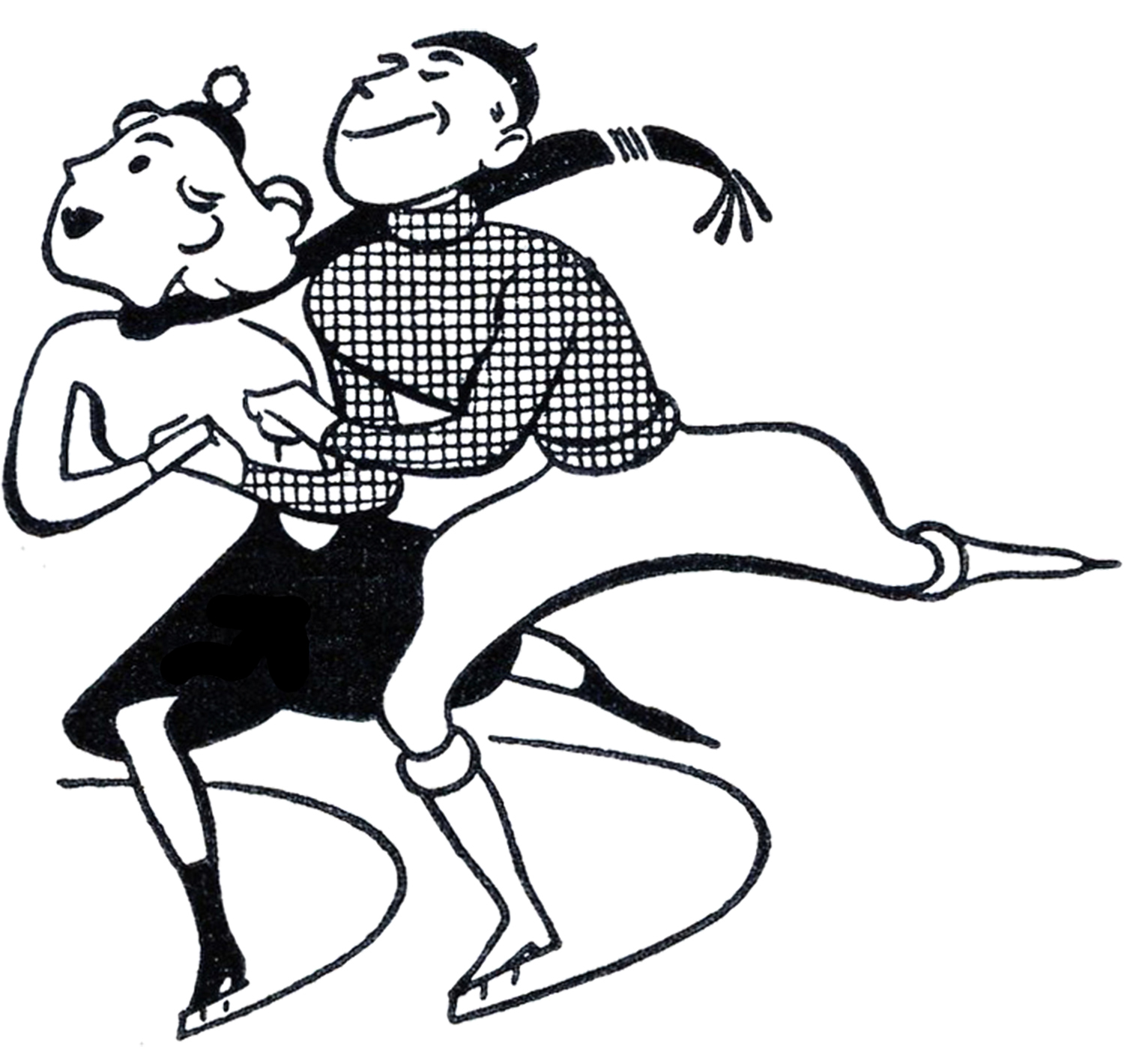 Ice Skate Clip Art - Tumundografico