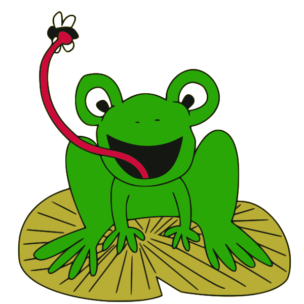 Best Frog on Lily Pad Clipart #28927 - Clipartion.com