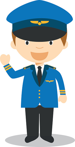 Pilot Clip Art, Vector Images & Illustrations