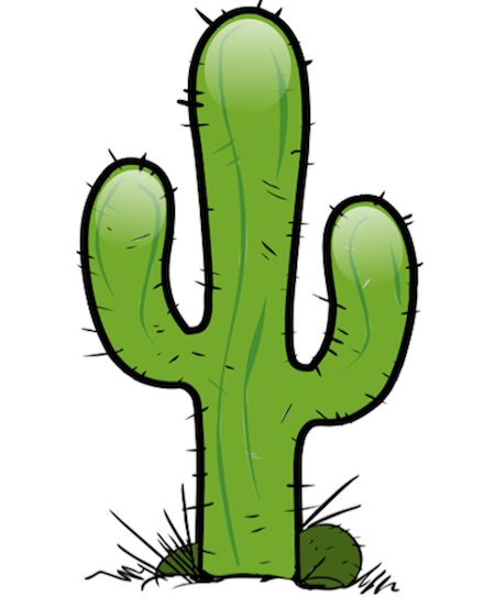 Cartoon Cactus Clipart