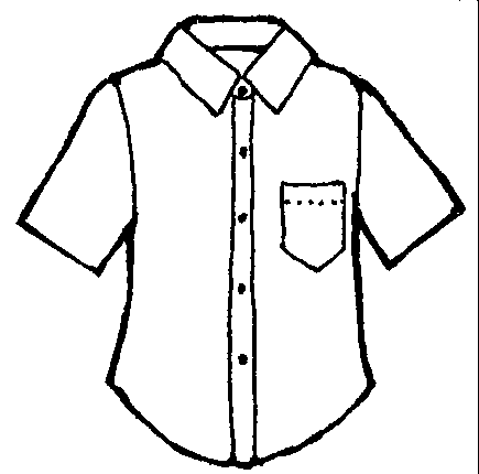 Black And White Hawaiian Shirt Clip Art - Free ...