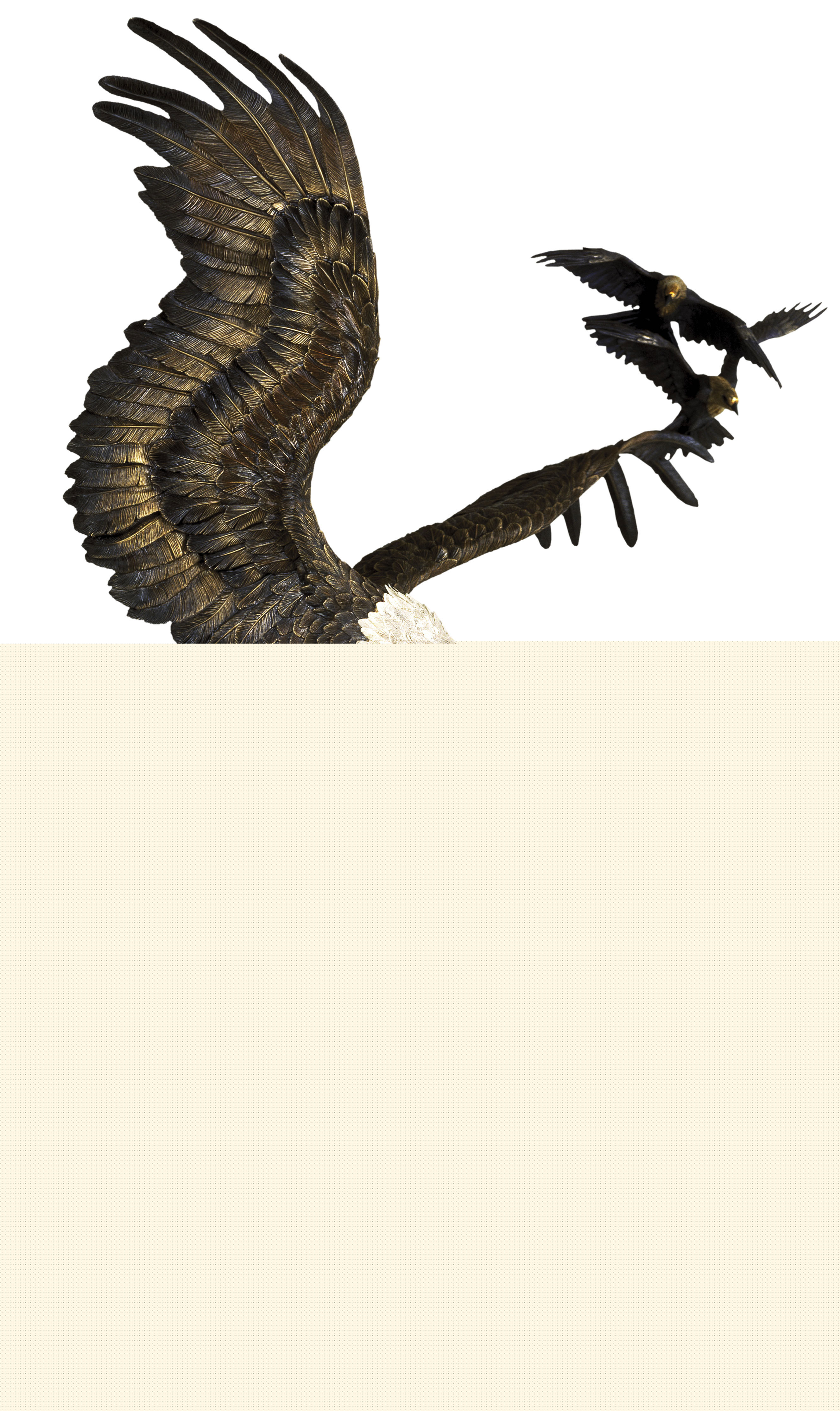 Medium Eagle Sculptures Archives - Chester Fields Bronzes Inc.