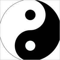 Yin Yang clip art Vector clip art - Free vector for free download