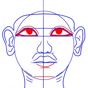 Drawing Printout: How to Draw King Tut