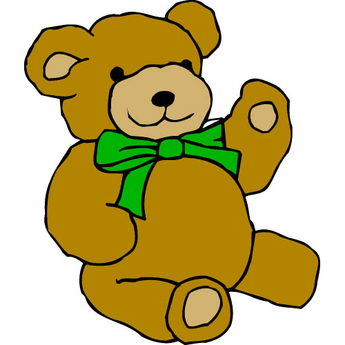Free Teddy Bear Clipart and Pictures - Cartoon Style Drawings - ClipArt ...