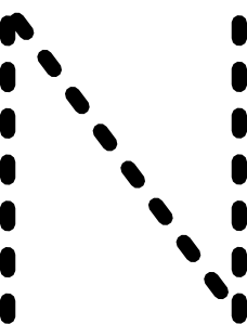 Tracing The Letter M - ClipArt Best