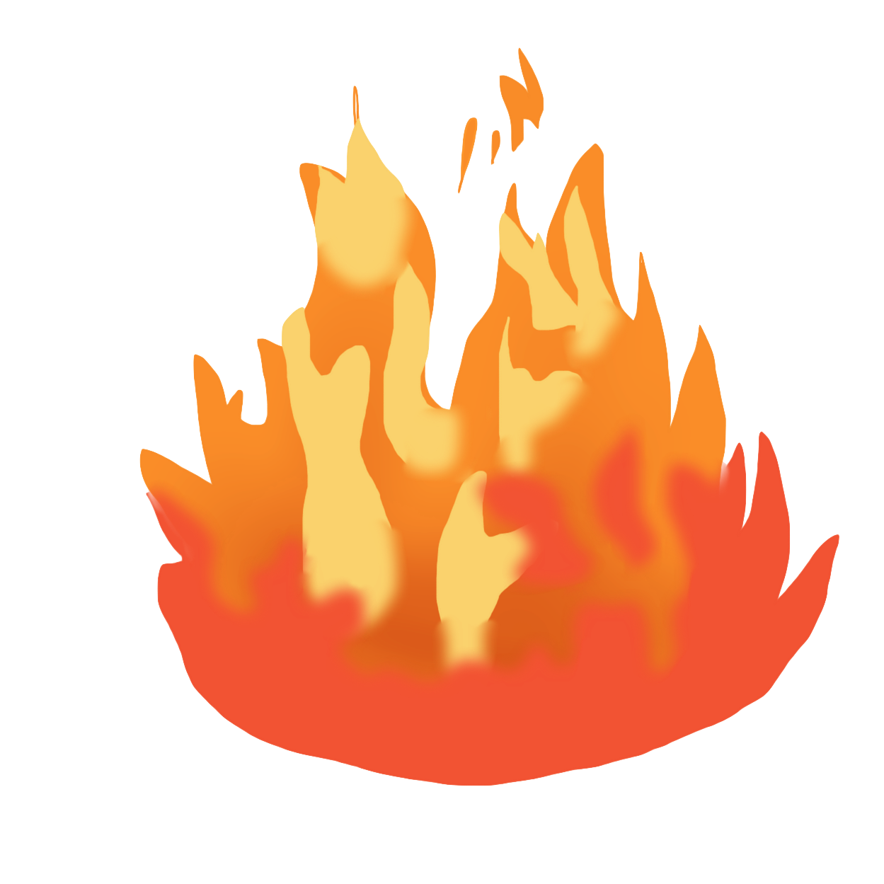 Fire clipart vector