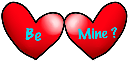 Free Valentine Hearts Clipart Be Mine,Echo's Heart Clipart ...