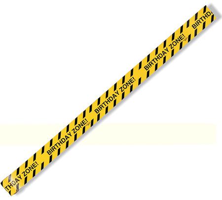 Under Construction Birthday Zone Caution Tape | Construction ...