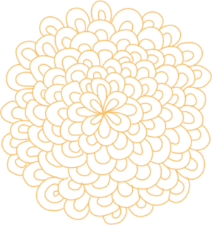 Rosette Flower Clipart - vector Clip Art