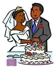 Wedding celebration clipart