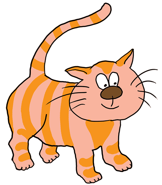Fat cat clip art cute orange kitten clip art cats 2 image - Clipartix