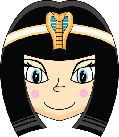 Cleopatra Clip Art, Vector Images & Illustrations