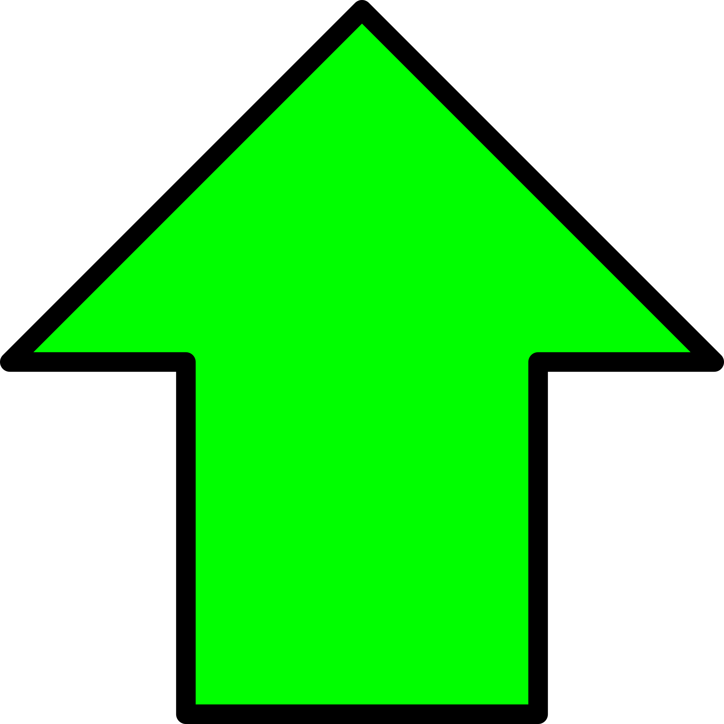 Green Arrow Clipart