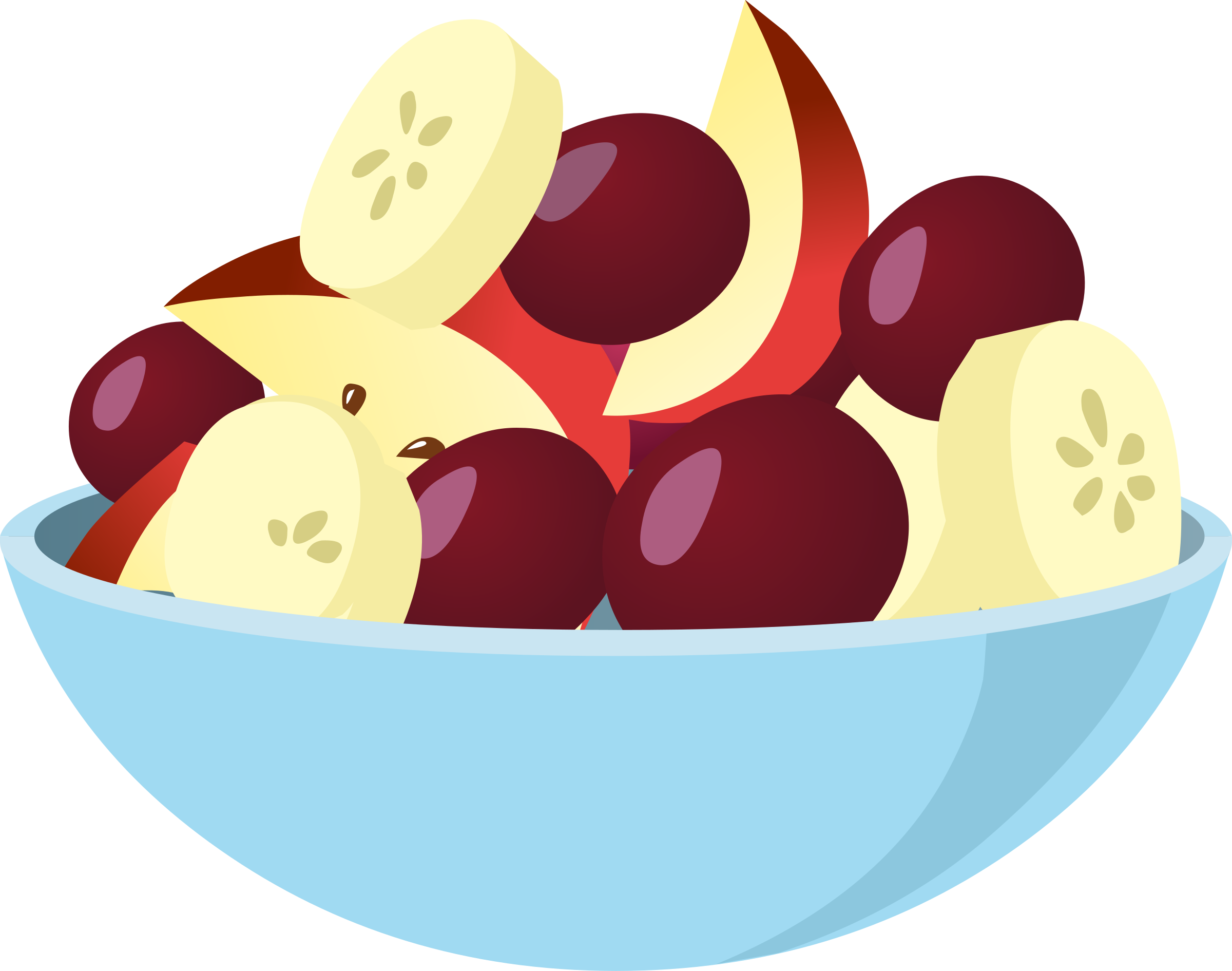 Fruit salad clip art - ClipartFox