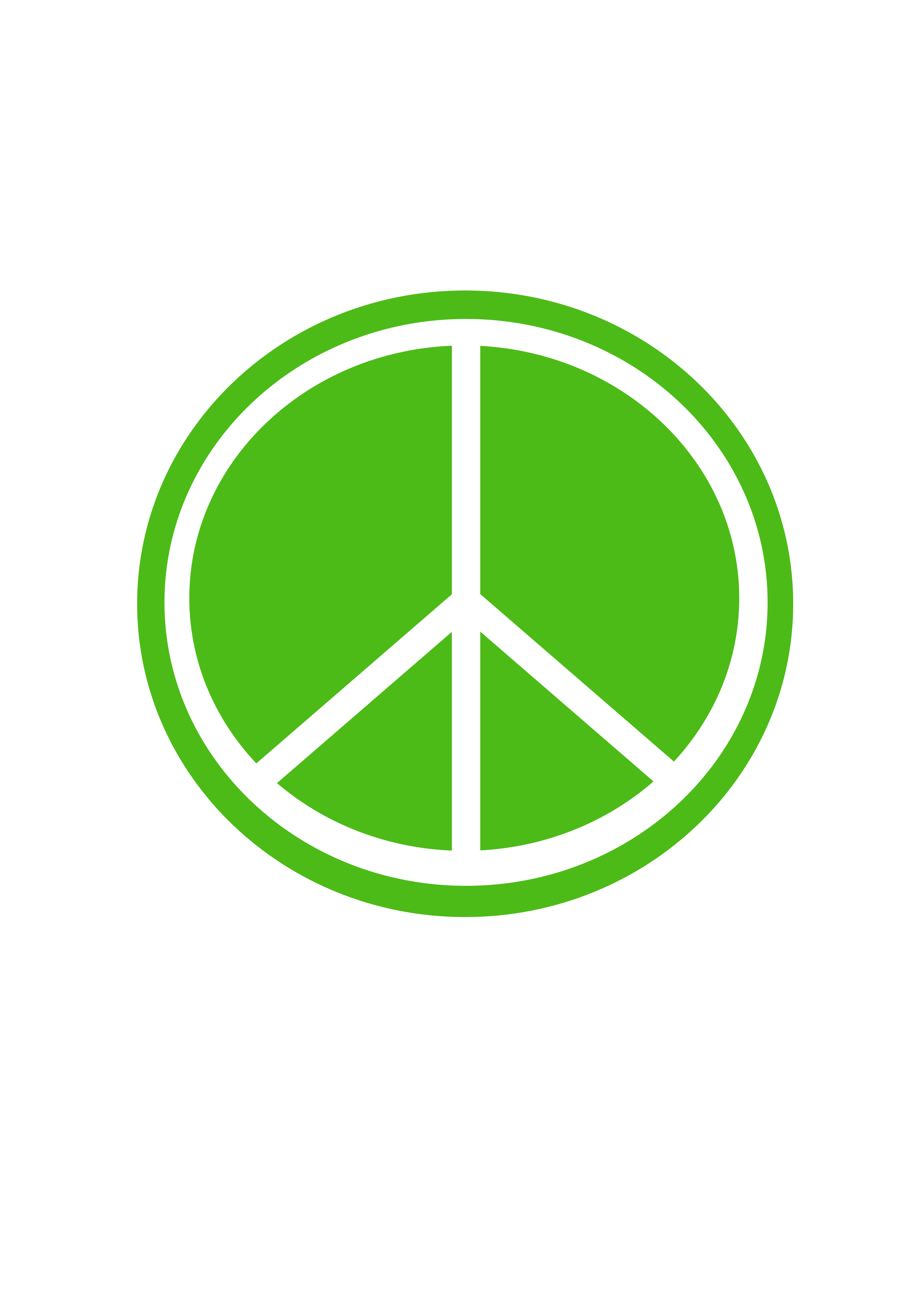 Green Peace Signs - ClipArt Best