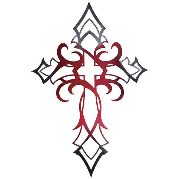 Tribal Cross Tattoos | Cross ...