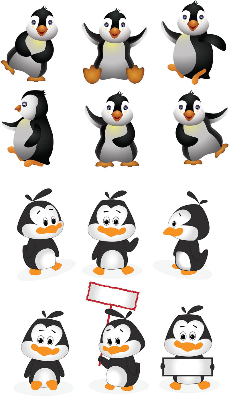 Cartoon Penguins | Free Download Clip Art | Free Clip Art | on ...