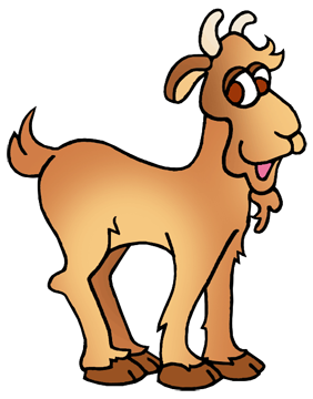 Free Goats Clip Art by Phillip Martin