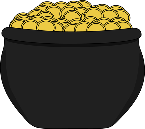 Pot of gold clip art