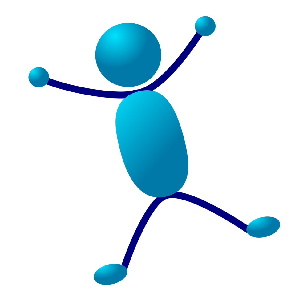 Man Clip Art | Free Stock Photo | Illustration of a dancing ...