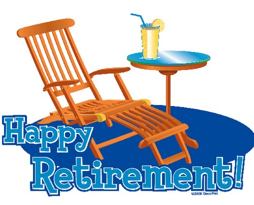 Retirement Borders Clipart