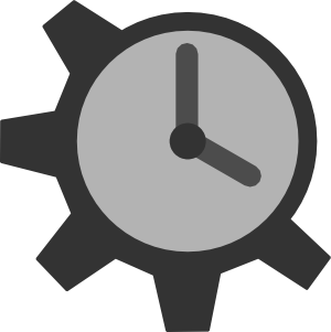 Clock gears clipart