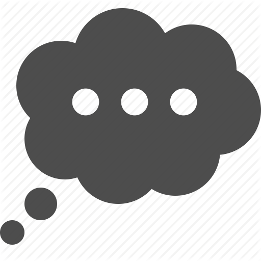Bubble, chat, thinking, thought, thought bubble icon | Icon search ...