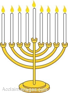 Menorah Clipart - Free Clipart Images