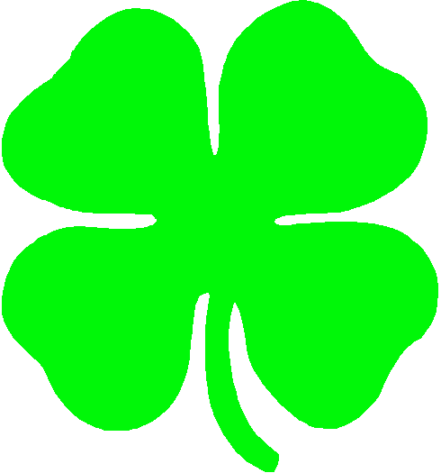 Clipart four leaf clover