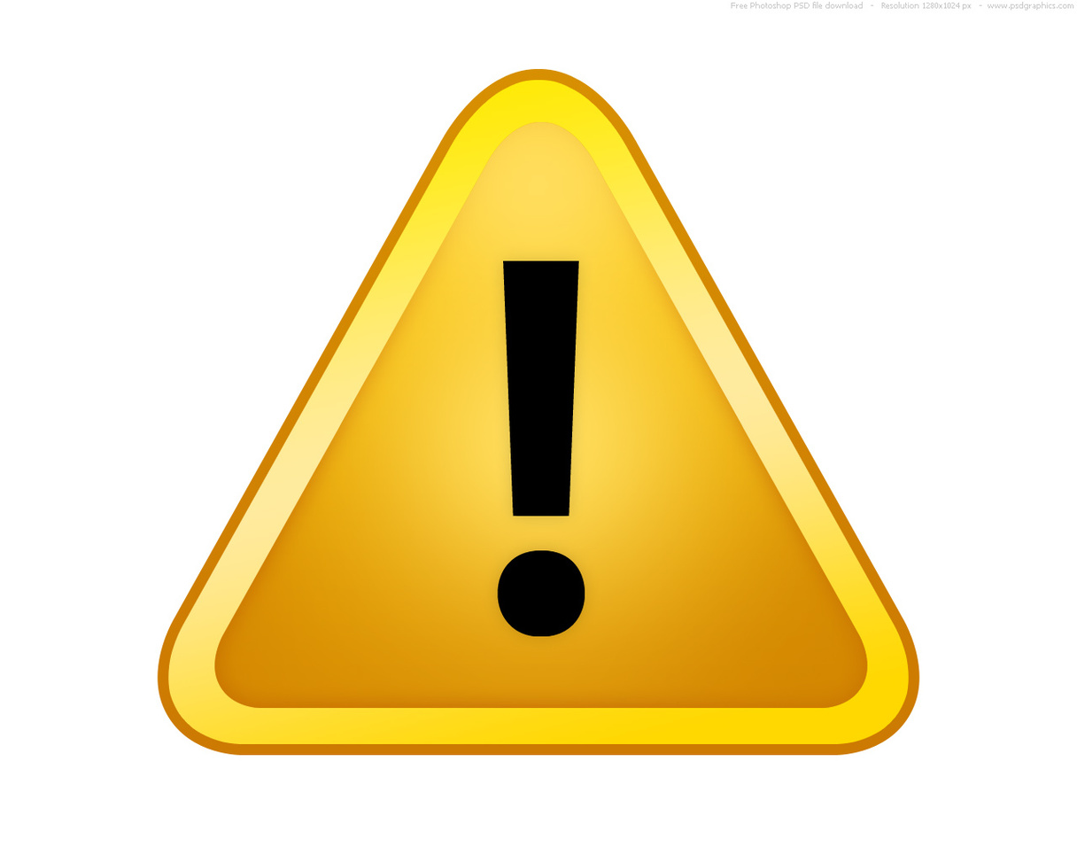 Watch Out For Warning Signs Project Management Tips Clipart - Free ...